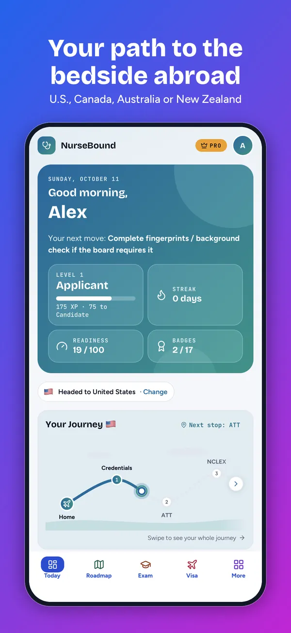 Today: your next step, streak and readiness